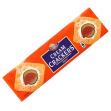 Barber cream crackers